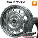 楽天フジコーポレーション【新品 軽自動車】ハスラー 夏タイヤ ホイール4本セット 165/65R14 グリップマックス マッドレイジR/T MAX RBL（限定） レアマイスター LMG OFF-STYLE（ハイパーシルバー） 14インチ（送料無料）