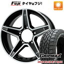 楽天フジコーポレーション【新品】ジムニー 夏タイヤ ホイール4本セット 185/85R16 グリップマックス マッドレイジR/T MAX RWL（限定） プレミックス エステラ（マットブラックポリッシュ） 16インチ（送料無料）