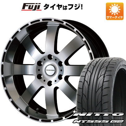 【パンク保証付き】【新品】ハイエース200系 夏タイヤ ホイール4本セット 225/35R20 ニットー NT555 G2 レベルソン DR8 20インチ(送料無料) サマータイヤ