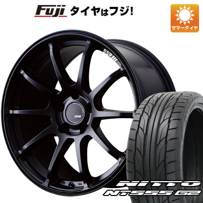 5/15限定!エントリーでポイント最大39倍!  夏タイヤ ホイール4本セット 245/40R19 ニットー NT555 G2 SSR GTV02 19インチ(送料無料)