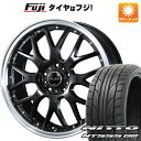 【パンク保証付き】【新品国産5穴114.3車】 夏タイヤ ホイール4本セット 215/45R18 ニットー NT555 G2 ブレスト ユーロスポーツ タイプ815 18インチ(送料無料) サマータイヤ