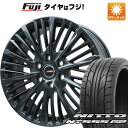 【パンク保証付き】【新品国産5穴114.3車】 夏タイヤ ホイール4本セット 235/35R20 ニットー NT555 G2 プレミックス MER-X(マットブラック) 20インチ(送料無料) サマータイヤ(2)