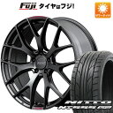 【パンク保証付き】【新品国産5穴114.3車】 夏タイヤ ホイール4本セット 235/35R19 ニットー NT555 G2 レイズ ホムラ 2X7FT SPORT EDITION 19インチ(送料無料)