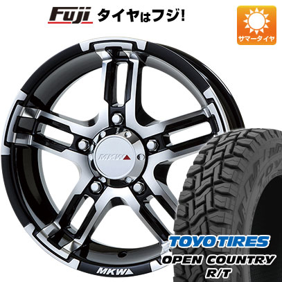 5/15限定!エントリーでポイント最大39倍! 【新品】ジムニー 夏タイヤ ホイール4本セット 185/85R16 トーヨー オープンカントリー R/T RWL/RBL MKW MK-55J 16インチ(送料無料)