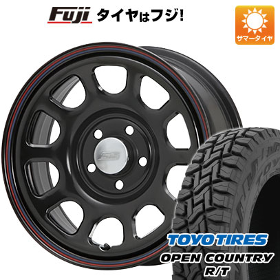  夏タイヤ ホイール4本セット 225/70R16 トーヨー オープンカントリー R/T RWL/RBL MLJ デイトナSS 16インチ(送料無料)