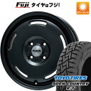 楽天フジコーポレーション4/30限定!エントリーでポイント最大32倍! 【新品 軽自動車】軽トラ 軽バン 夏タイヤ ホイール4本セット 145/80R12 80/78N トーヨー オープンカントリー R/T RBL プレミックス プディン（マットブラック） 12インチ（送料無料）