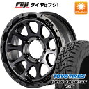 ジムニーシエラ 夏タイヤ ホイール4本セット 215/70R16 トーヨー オープンカントリー R/T RBL モーターファーム ファームD10 16インチ(送料無料)