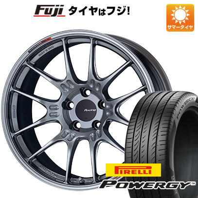  夏タイヤ ホイール4本セット 225/60R18 ピレリ パワジー エンケイ GTC02 18インチ(送料無料)