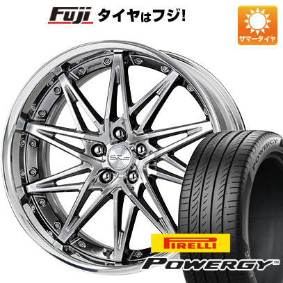 【新品国産5穴100車】 夏タイヤ ホイール4本セット 225/40R19 ピレリ パワジー WORK ワーク シュヴァート SG1 19インチ(送料無料) サマータイヤ