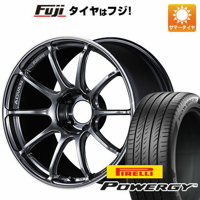 【新品国産5穴100車】 夏タイヤ ホイール4本セット 245/45R19 ピレリ パワジー ヨコハマ アドバンレーシング RSIII 19インチ(送料無料) サマータイヤ