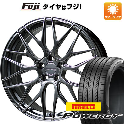 【新品国産車用5穴114.3】 夏タイヤ ホイール4本セット 245/40R20 ピレリ パワジー ホットスタッフ トラフィックスターフォージド TSF-01 20インチ(送料無料)