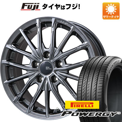 【新品国産5穴114.3車】 夏タイヤ ホイール4本セット 215/45R18 ピレリ パワジー ブランドルライン DF-10M ハイパーグレー 18インチ(送料無料) サマータイヤ