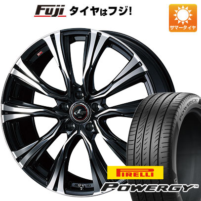 【新品国産5穴114.3車】 夏タイヤ ホイール4本セット 205/55R16 ピレリ パワジー WEDS ウェッズ レオニス VR 16インチ(送料無料) サマータイヤ