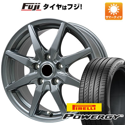 【新品国産5穴114.3車】 夏タイヤ ホイール4本セット 215/60R16 ピレリ パワジー ブランドル CJ28 16インチ(送料無料) サマータイヤ