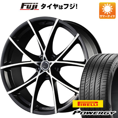 【新品国産車用5穴114.3】 夏タイヤ ホイール4本セット 245/40R20 ピレリ パワジー エムズスピード ジュリア フルスロットル 20インチ(送料無料)