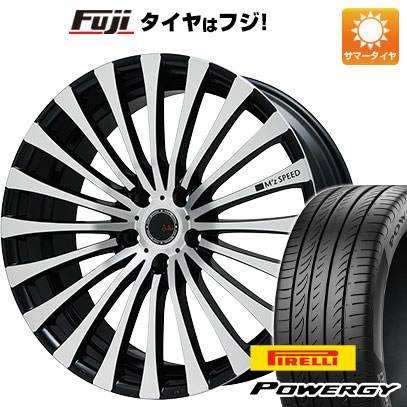 【新品国産車用5穴114.3】 夏タイヤ ホイール4本セット 225/40R19 ピレリ パワジー エムズスピード ジュリア 666モノブロック 19インチ(送料無料)