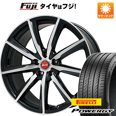 【新品国産5穴114.3車】 夏タイヤ ホイール4本セット 245/40R20 ピレリ パワジー ビッグウエイ B-WIN ヴェノーザ9 20インチ(送料無料) サマータイヤ