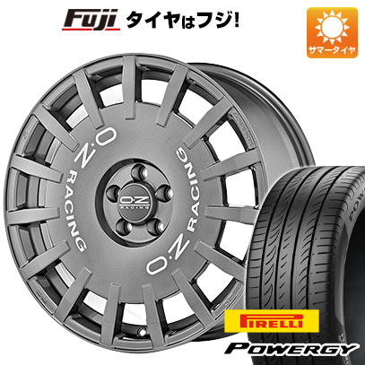 【新品国産5穴114.3車】 夏タイヤ ホイール4本セット 225/45R19 ピレリ パワジー OZ ラリーレーシング 19インチ(送料無料)