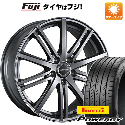 【新品国産5穴114.3車】 夏タイヤ ホイール4本セット 205/60R16 ピレリ パワジー ブリヂストン バルミナ BR10 16インチ(送料無料) サマータイヤ