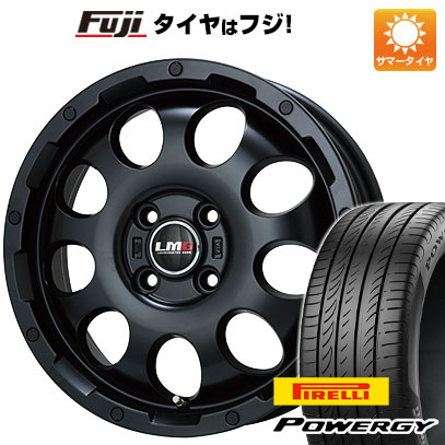 【新品 軽自動車】N-BOX タント スペーシア 夏タイヤ ホイール4本セット 165/55R15 ピレリ パワジー レアマイスター LMG CS-9 マットブラック 15インチ(送料無料)