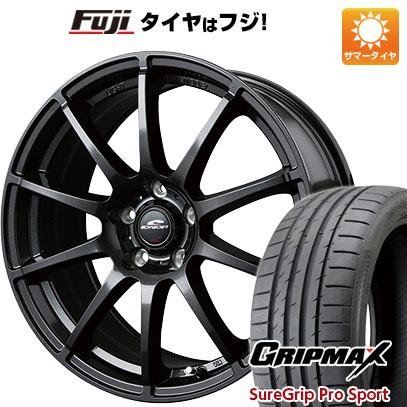  夏タイヤ ホイール4本セット 215/40R18 グリップマックス シュアグリップ PRO SPORTS BSW（限定） MID シュナイダー スタッグ 18インチ(送料無料)