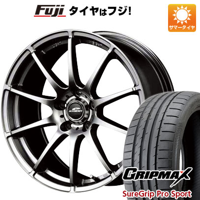  夏タイヤ ホイール4本セット 215/40R18 グリップマックス シュアグリップ PRO SPORTS BSW（限定） MID シュナイダー スタッグ 18インチ(送料無料)