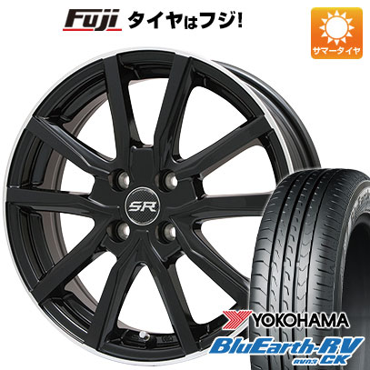 【パンク保証付き】【新品 軽自動車】ハスラー デリカミニ(4WD) 夏タイヤ ホイール4本セット 165/60R15 ヨコハマ ブルーアース RV-03CK ブランドル N52B 15インチ(送料無料) サマータイヤ