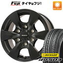 キャラバン 夏タイヤ ホイール4本セット 195/80R15 107/105L ダンロップ RV503C ブランドル S165B 15インチ(送料無料)