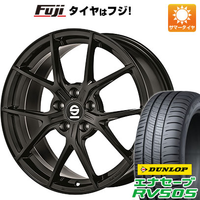 【新品国産5穴114.3車】 夏タイヤ ホイール4本セット 245/40R19 ダンロップ エナセーブ RV505 OZ SPARCO ポディオ 19インチ(送料無料) サマータイヤ