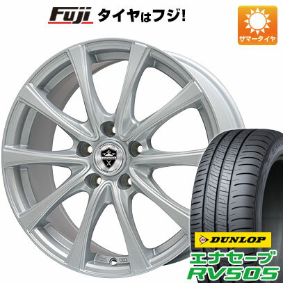 【新品国産5穴114.3車】 夏タイヤ ホイール4本セット 215/45R17 ダンロップ エナセーブ RV505 ブランドル KF25 17インチ(送料無料) サマータイヤ