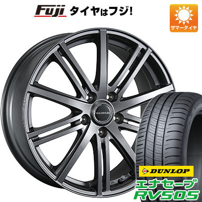 【新品国産5穴114.3車】 夏タイヤ ホイール4本セット 195/65R15 ダンロップ エナセーブ RV505 ブリヂストン バルミナ BR10 15インチ(送料無料)