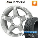 楽天フジコーポレーション【新品】ジムニー 夏タイヤ ホイール4本セット 175/80R16 トーヨー オープンカントリー A/T III RBL プレミックス エステラ（シルバー/リムポリッシュ） 16インチ（送料無料）