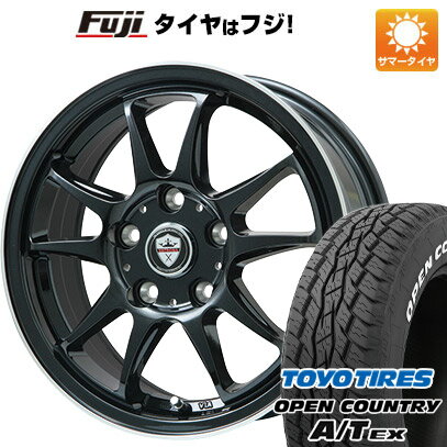 【新品国産5穴114.3車】 夏タイヤ ホイール4本セット 225/65R17 トーヨー オープンカントリー A/T EX ブランドル KF28B 17インチ(送料無料)