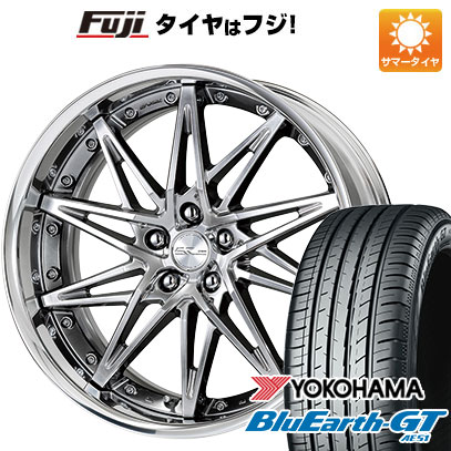 【新品国産5穴100車】 夏タイヤ ホイール4本セット 225/35R19 ヨコハマ ブルーアース GT AE51 WORK ワーク シュヴァート SG1 19インチ(送料無料) サマータイヤ