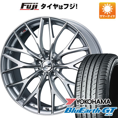 【新品国産5穴114.3車】 夏タイヤ ホイール4本セット 235/40R19 ヨコハマ ブルーアース GT AE51 WEDS ウェッズ レオニス MX 19インチ(送料無料) サマータイヤ
