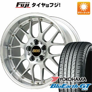 【新品国産5穴100車】 夏タイヤ ホイール4本セット 215/40R18 ヨコハマ ブルーアース GT AE51 BBS JAPAN RS-GT 18インチ(送料無料)