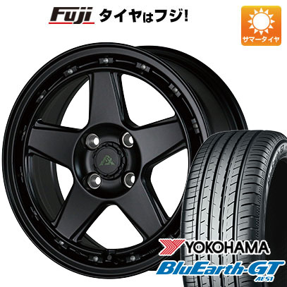  夏タイヤ ホイール4本セット 185/55R16 ヨコハマ ブルーアース GT AE51 アルジェノン フェニーチェ クロスXC5 16インチ(送料無料)