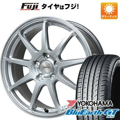 【新品国産5穴114.3車】 夏タイヤ ホイール4本セット 215/65R16 ヨコハマ ブルーアース GT AE51 レアマイスター LMスポーツLM-QR ハイパーシルバー 16インチ(送料無料) サマータイヤ