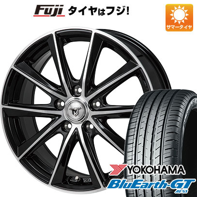 【新品国産5穴114.3車】 夏タイヤ ホイール4本セット 215/40R18 ヨコハマ ブルーアース GT AE51 モンツァ JPスタイル MJ01 18インチ(送料無料) サマータイヤ