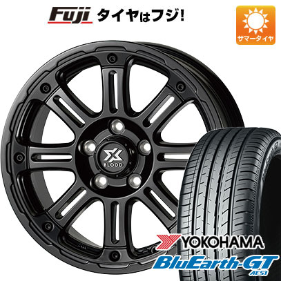 【新品国産5穴114.3車】 夏タイヤ ホイール4本セット 215/65R16 ヨコハマ ブルーアース GT AE51 コスミック クロスブラッド XB-01 16インチ(送料無料) サマータイヤ