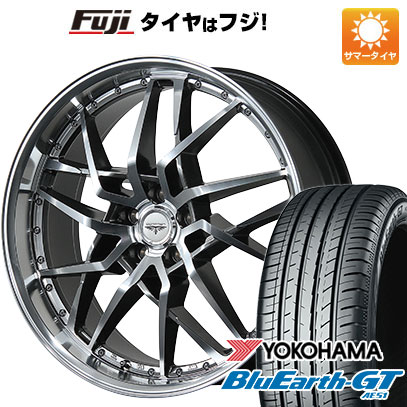 【新品国産5穴114.3車】 夏タイヤ ホイール4本セット 235/40R19 ヨコハマ ブルーアース GT AE51 トピー ドルフレン ゴディオ 19インチ(送料無料)