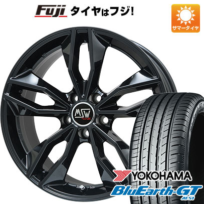 【新品】輸入車用 アウディ フォルクスワーゲン 夏タイヤ ホイール4本セット 235/40R19 ヨコハマ ブルーアース GT AE51 MSW by OZ Racing MSW 71(グロスブラック) 19インチ(送料無料)