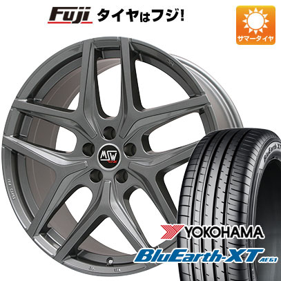 5/20限定!エントリーでポイント最大27倍! 【新品】輸入車用 ベンツGLA（H247）/GLB（X247） 夏タイヤ ホイール4本セット 235/55R18 ヨコハマ ブルーアース XT AE61 MSW by OZ Racing MSW 40(グロスガンメタル) 18インチ(送料無料)