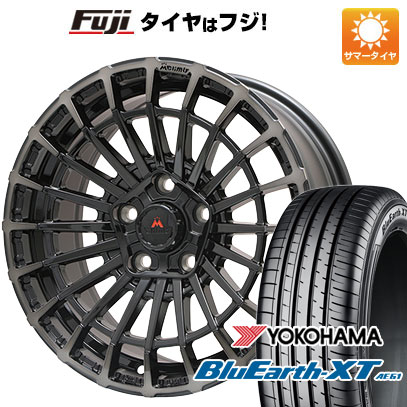 【新品国産車用5穴114.3】 夏タイヤ ホイール4本セット 215/70R16 ヨコハマ ブルーアース XT AE61 エムクライム ノマド 16インチ(送料無料)