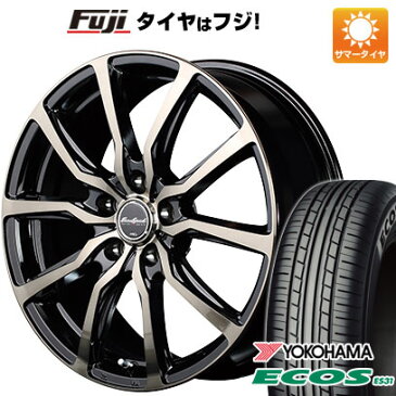 【取付対象】【送料無料 シエンタ 5穴/100】 185/60R15 15インチ MID ユーロスピード D.C.52 6J 6.00-15 YOKOHAMA ヨコハマ エコス ES31 サマータイヤ ホイール4本セット