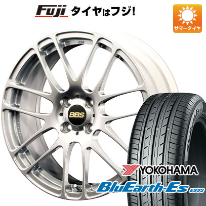 6/5限定!エントリーでポイント最大44倍! 【新品国産4穴100車】 夏タイヤ ホイール4本セット 205/40R17 ヨコハマ ブルーアース ES32 BBS JAPAN RE-L2 17インチ(送料無料)