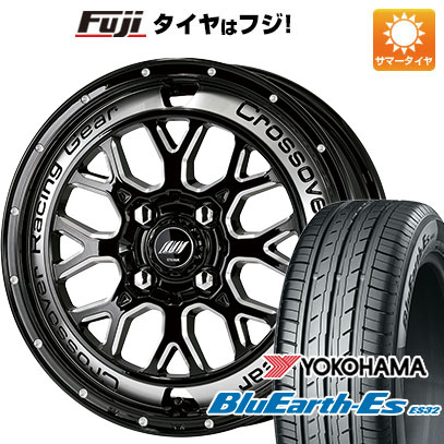 【新品 軽自動車】ハスラー デリカミニ(4WD) 夏タイヤ ホイール4本セット 165/60R15 ヨコハマ ブルーアース ES32 WORK ワーク クラッグ CKV 15インチ(送料無料) サマータイヤ