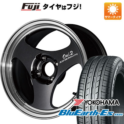 【新品国産4穴100車】 夏タイヤ ホイール4本セット 195/65R15 ヨコハマ ブルーアース ES32 ヨコハマ アドバンレーシング ONI2 15インチ(送料無料)