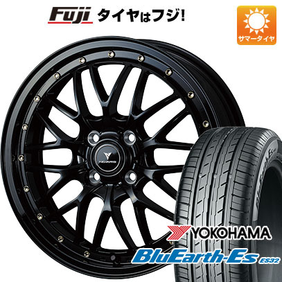 【新品 軽自動車】ハスラー デリカミニ(4WD) 夏タイヤ ホイール4本セット 165/60R15 ヨコハマ ブルーアース ES32 WEDS ウェッズ ノヴァリス アセット M1 15インチ(送料無料) サマータイヤ