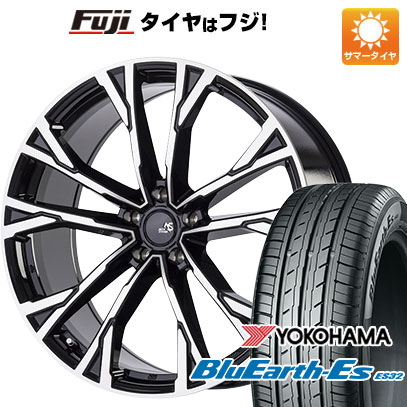 【新品国産5穴114.3車】 夏タイヤ ホイール4本セット 245/40R19 ヨコハマ ブルーアース ES32 アウトストラーダ エクシオン 19インチ(送料無料) サマータイヤ